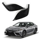 Front Bumper Fog Light Cover Lamp Frame Pair For 2021 2022 Toyota Camry SE XSE (For: 2021 Toyota Camry)