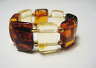 Baltic Amber Ring Mixed Colors- Elastic