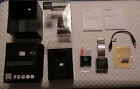 Sony Smart Watch Model SW2 Black Case silver Stainless Steel Band complete