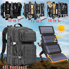 Bug Out Bag Outdoor Emergency Survival Gear Solar Power Bank Charger Backpack