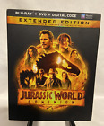 Jurassic World Dominion Blu-ray + Dvd + Digital Chris Pratt , Bryce Dallas Howar