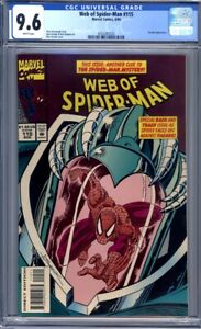 Web of Spider-Man #115  Façade Appearance  Marvel Comics (1994)   CGC 9.6