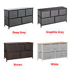 Dresser for Bedroom Storage with 5 Drawer Organizer Closet Chest Fabric Cabinet
