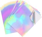 Holographic Vinyl Sticker Paper for Inkjet & Laser Printers - 15 Pack 8.5x11