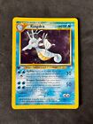 1st Edition SWIRL Kingdra 8/111 Neo Genesis Set Holo Rare Vintage Pokemon Card