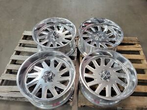 Aftermarket Set Of 4 Wheels American Force 24in Off Of 2014 Ford F150 LKQ