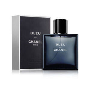 CHNAEL BLUE De Eau De Toilette Spray for Men 100ml/3.4oz AUTHENTIC New in Box