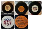 1967-68 AHL ROCHESTER AMERICANS GAME PUCK OFFICIAL ART ROSS CONVERSE PATENT #