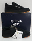 (S) Men's Reebok Club C Black Size 10 Shoes G57634