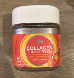 Olly Collagen Gummy Rings Nail Hair Skin Support 30 Gummies Exp: 05/2024