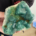 2.77LB Natural green cubic fluorite mineral crystal sample/China