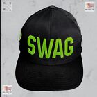 GFORE G/FORE SWAG Golf SWAG SKULL Hat 🧢 BLACK and LIME SNAPBACK