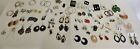 Vintage To Now 60 Pairs Pierced Earrings Jewelry Lot