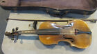 Vintage Lion Head Violin W/ Bow and Case - 23