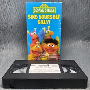 Sing Yourself Silly! CTW Sesame Street VHS Tape 1990 Sony Wonder Kids Cartoon