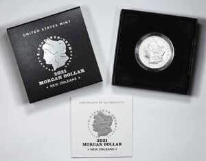 2021 O Privy Morgan Silver Dollar in Original Government Packaging