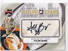 11/12 ITG BETWEEN THE PIPES TYLER BUNZ FUTURE STARS AUTOGRAPH AUTO