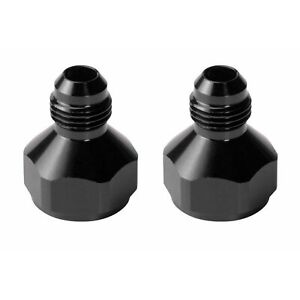 2Pcs 10AN Female to 6AN Male Flare Reducer Fitting Fuel Cell Bulkhead Adapter
