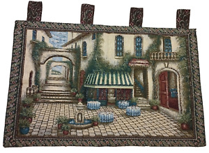 Vintage French Tapestry Antique Wall Hanging home decor 41X26 inches