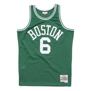 Bill Russell Boston Celtics Mitchell & Ness Green Swingman Jersey Size XS NWT