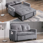 New Listing3-in-1Convertible Pull Out Sofa Bed,Loveseat Sleer Sofa with Adjustable Backrest