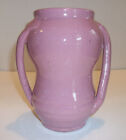 Southern Art Pottery North Carolina Apothecary Double Handled Jar Vase Vintage