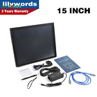 15 inch VGA/Stand LCD Touch screen Monitor PC/POS 1024*768 Resolution USB