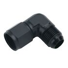10AN Female to 10AN Male Flare Swivel Hose Fitting Adapter 90° Degree Aluminium