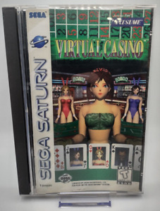 Virtual Casino (Sega Saturn, 1996) - Complete - Tested and Works