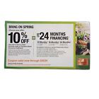 Home Depot 10% Off Coupon or 24 Months Financing Expires 5/8/24 Up To $200 Off