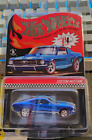 New In Protector Hot Wheels Red Line Club Custom Mustang - Blue (GLH92)