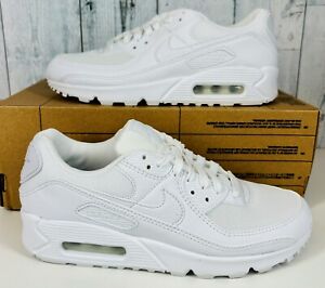 Nike Air Max 90 Shoes Women’s Size 7.5 DH8010-100 Sneakers White/ White US New