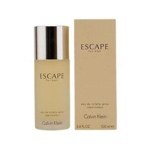 Escape by Calvin Klein 3.4 oz EDT Cologne for Men New In Box
