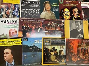 LOT of 7 Classical NM Records Orchestra Symphony Piano String lp Vinyl Album NM