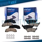 Front and Rear Left and Right Ceramic Brake Pads Kit for 2012  - 2020 Ford F-150