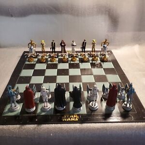Star Wars Collectible 3D Chess Game United Labels 2012 Mint Condition