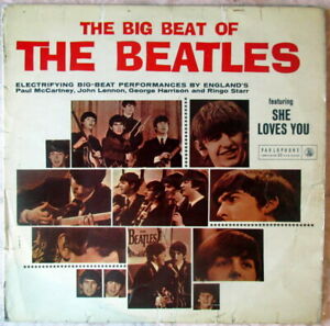 BEATLES BIG BEAT OF THE BEATLES ORIGINAL 1964 SOUTH AFRICA ONLY COMPILATION LP