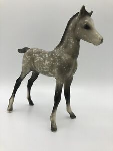 Vintage Breyer Traditional Proud Arabian Foal PAF #220 Matte Dapple Grey Gray