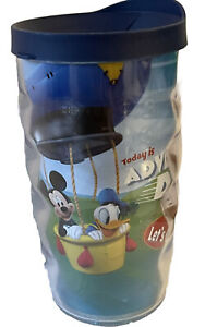 Tervis Disney Mickey & Donald Duck 10 Oz Wavy Exterior Hot Air Ballon Gears
