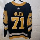 Evgeni Malkin Adidas NHL Pittsburgh Penguins WHITE Jersey Size 52 nwot