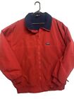 VTG WHITE SIERRA Men Size XXL Red/Blue 100% Nylon Fleece Lined Jacket Outdoor