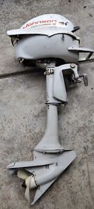 parting out ...  jw18r Johnson 3hp seahorse boat motor outboard parts (3 6p)