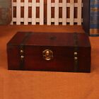 Jewelry Organizer Vintage Wood Treasure Chest Wooden Vintage Wood Box Case