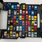 Micro Machines Lot Of 65 Cars Trucks Boats & Motorcycles With Vintage Case 90s