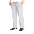 Puma Classics Dad Drawstring Pants Mens White Casual Athletic Bottoms 535479-72