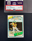 New Listing1980 Topps Baseball Card #482 Rickey Henderson Rookie PSA Authentic Trimmed