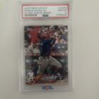 2018 Topps Update #US250 Ronald Acuna Jr. At-Bat In Blue Jersey RC Rookie PSA 10