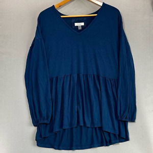 CUPIO Women's blouse Size: Large Flowy Babydoll style Top