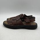 GBX Leather Men's  Sandals, Brown Size 8 M