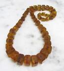 Amber Tapered Beaded Endless Necklace ~ 24